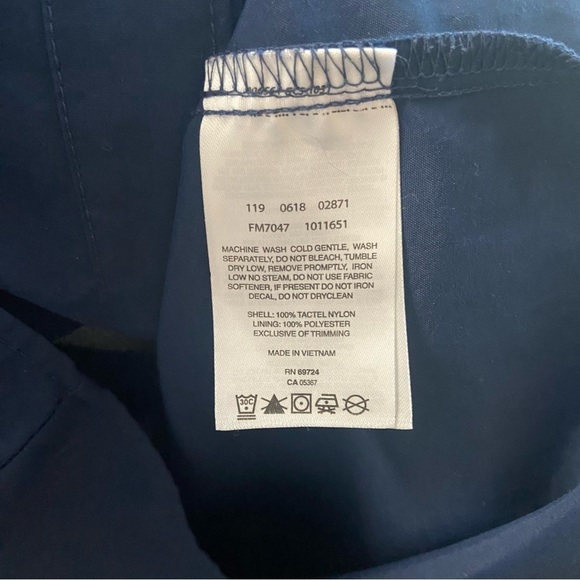 COLUMBIA PFG | Navy Blue Button Down Short Sleeve Fishing Shirt Size Large - Picture 10 of 10